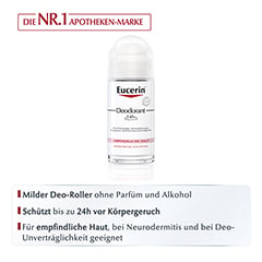 EUCERIN Deodorant Roll-on 24h 50 Milliliter - Info 1