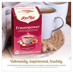 YOGI TEA Frauen Power Bio Filterbeutel 17x1.8 Gramm - Info 1