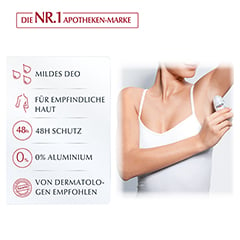 Eucerin Deodorant Roll On Empfindliche Haut 48h 0% Aluminium 50 Milliliter - Info 2