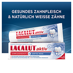 LACALUT aktiv Zahnfleischschutz & sanftes Wei 75 Milliliter - Info 2