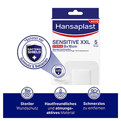HANSAPLAST Sensitive Wundverband steril 8x10 cm 5 Stck - Info 2