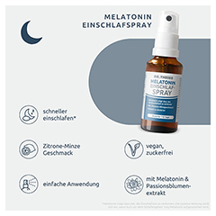 DR.THEISS Melatonin Einschlaf-Spray NEM 30 Milliliter - Info 2