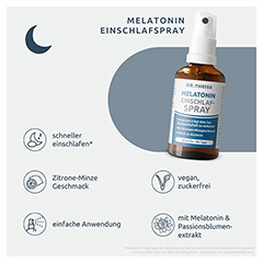 DR.THEISS Melatonin Einschlaf-Spray NEM 50 Milliliter - Info 2