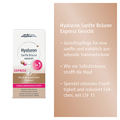 HYALURON SANFTE Brune Express Gesicht Creme 30 Milliliter - Info 2