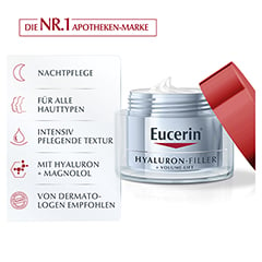 Eucerin Hyaluron-Filler + Volume-Lift Nachtpflege 50 Milliliter - Info 2