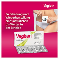 Vagisan Milchsäure Vaginalzäpfchen l 7 Stück - Info 2
