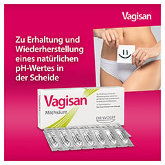Vagisan Milchsäure Vaginalzäpfchen 14 Stück - Info 2