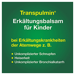 Transpulmin Erkältungsbalsam für Kinder 100 Gramm - Info 2
