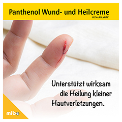 Panthenol Wund- und Heilcreme JENAPHARM 50mg/g 20 Gramm - Info 2