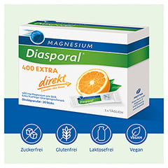 Magnesium Diasporal 400 Extra direkt Granulat 20 Stück - Info 2