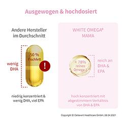 WHITE OMEGA Pearlz Omega-3-Fettsäuren Weichkapseln 90 Stück - Info 3