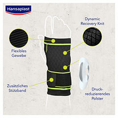 HANSAPLAST Sport Handgelenk-Bandage Gr.M 1 Stück - Info 3