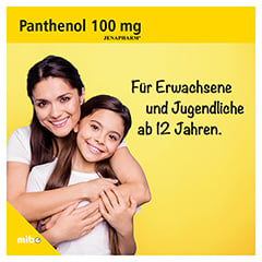 PANTHENOL 100 mg Jenapharm Tabletten 20 Stück N1 - Info 3
