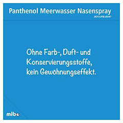 Panthenol Meerwasser Nasenspray 20 Milliliter - Info 3