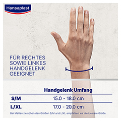 HANSAPLAST Sport Handgelenk-Bandage Gr.M 1 Stück - Info 5