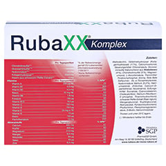 RUBAXX Komplex Pulver Beutel 30x15 Gramm - Rckseite