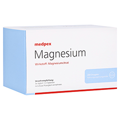 medpex Magnesium Dragees 40mg 200 Stück