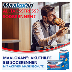 MAALOXAN Kautabletten 50 Stk.: Bei Sodbrennen mit Magenschmerzen 50 Stck N2 - Info 6