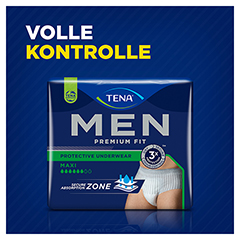 TENA MEN Premium Fit Inkontinenz Pants Maxi L/XL 10 Stück - Info 6