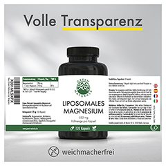 GREEN NATURALS Magnesiumcitrat liposomal veg.Kaps. 120 Stck - Info 7