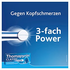 Thomapyrin CLASSIC Schmerztabletten 20 Stk.: Gegen Kopfschmerzen 20 Stück N2 - Info 10