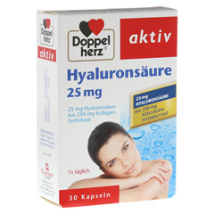 DOPPELHERZ Hyaluronsure 25 mg Kapseln 30 Stck