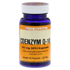 COENZYM Q10 60 mg GPH Kapseln 60 Stück