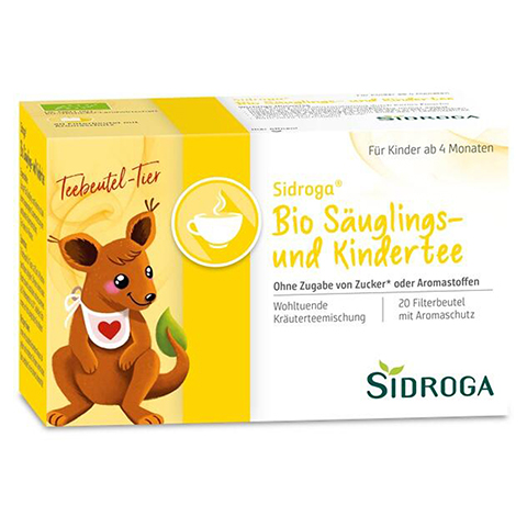 SIDROGA Bio Säuglings- und Kindertee Filterbeutel 20x1.3 Gramm