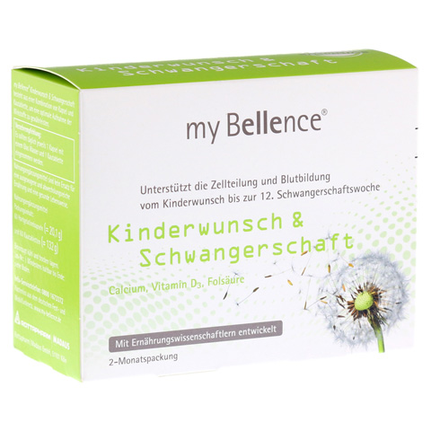 MY BELLENCE Kinderwunsch&Schwangerschaft Kombip. 2x60 Stck