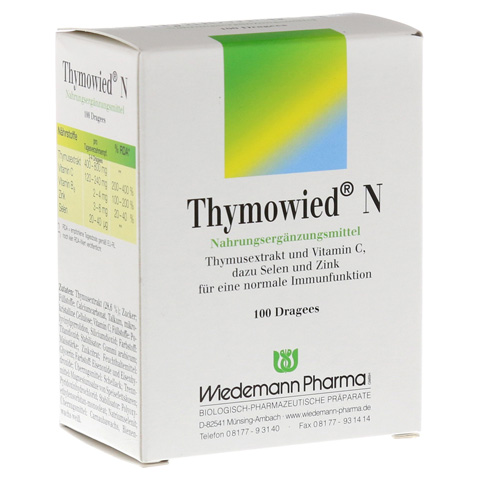 THYMOWIED N Dragees 100 Stück