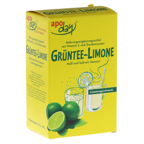APODAY Limone Vitamin C+Grntee-Extrakt Pulver 10x10 Gramm