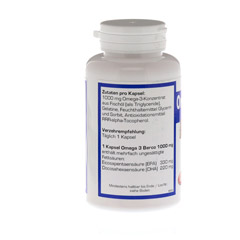OMEGA-3 BERCO 1000 mg Kapseln 60 Stück - Linke Seite
