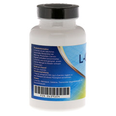 L-CARNITIN 500 mg Kapseln 60 Stck - Linke Seite