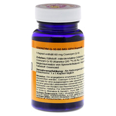 COENZYM Q10 60 mg GPH Kapseln 60 Stück - Rechte Seite