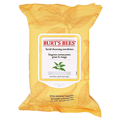 BURT'S BEES Facial Cleansing Towelettes White Tea 30 Stck