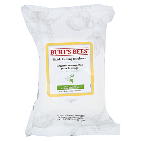 BURT'S BEES Facial Cleansing Towelettes Sensitive 30 Stck
