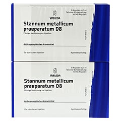 STANNUM METALLICUM praeparatum D 8 Ampullen 48x1 Milliliter N2 - Vorderseite
