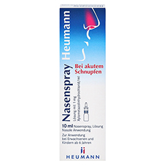 Nasenspray Heumann 10 Milliliter N1 - Vorderseite