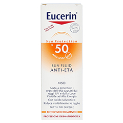 EUCERIN Sun Fluid Anti-Age LSF 50 50 Milliliter - Rckseite