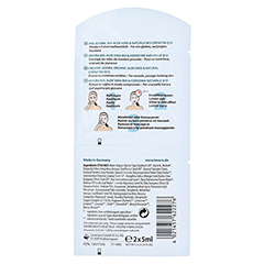 LAVERA basis sensitiv Anti-Falten Maske Q10 4spra. 2x5 Milliliter - Rückseite