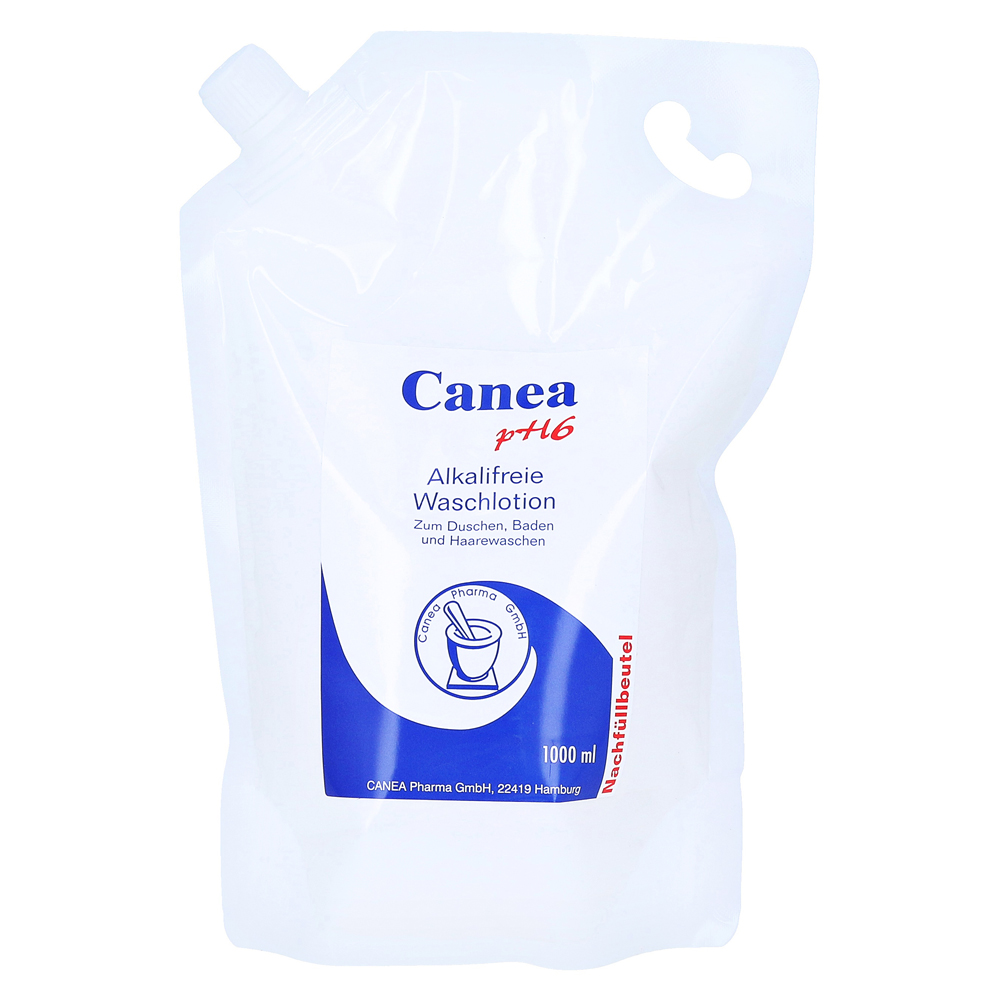 CANEA pH6 alkalifreie Waschlotion Nachfüllbeutel 1000 Milliliter