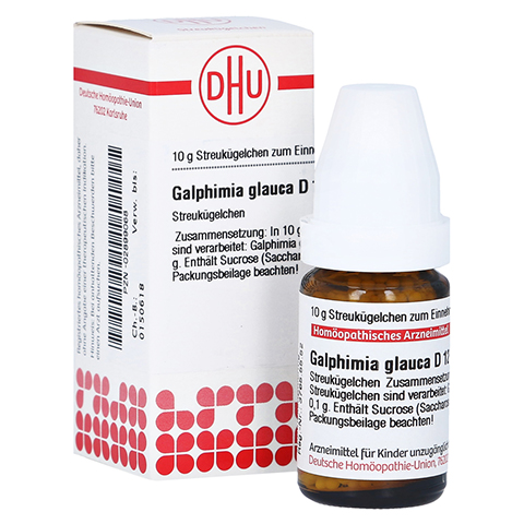 GALPHIMIA GLAUCA D 12 Globuli 10 Gramm N1