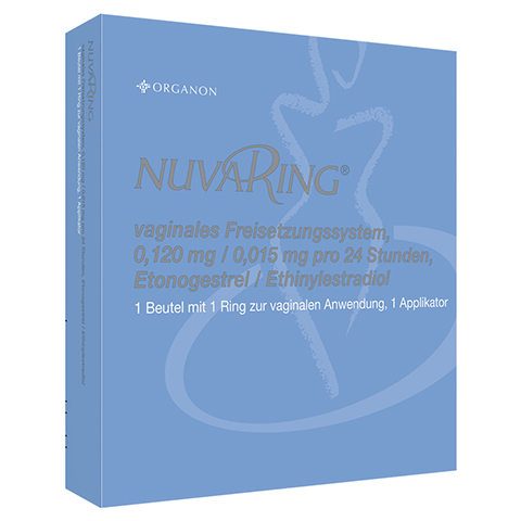 NuvaRing vaginales Freisetzungssyst. 0,12/0,015mg pro 24 Std. 1 Stck N1