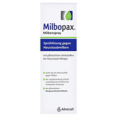 MILBOPAX Milbenspray Sprühlösung 100 Milliliter - Vorderseite
