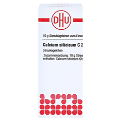 CALCIUM SILICICUM C 200 Globuli 10 Gramm N1 - Vorderseite