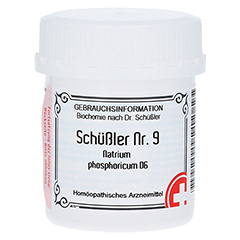 SCHSSLER NR.9 Natrium phosphoricum D 6 Tabletten 400 Stck