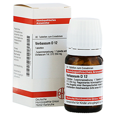 VERBASCUM D 12 Tabletten