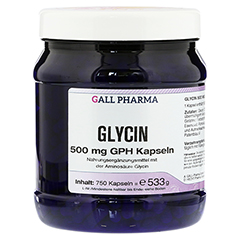 GLYCIN 500 mg GPH Kapseln 750 Stck