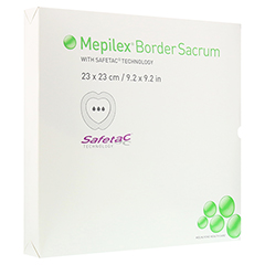 MEPILEX Border Sacrum Schaumverb.23x23 cm steril 10 Stck