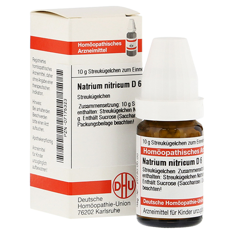NATRIUM NITRICUM D 6 Globuli 10 Gramm N1